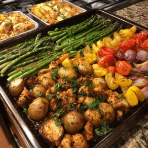 sheet pan meal prep
