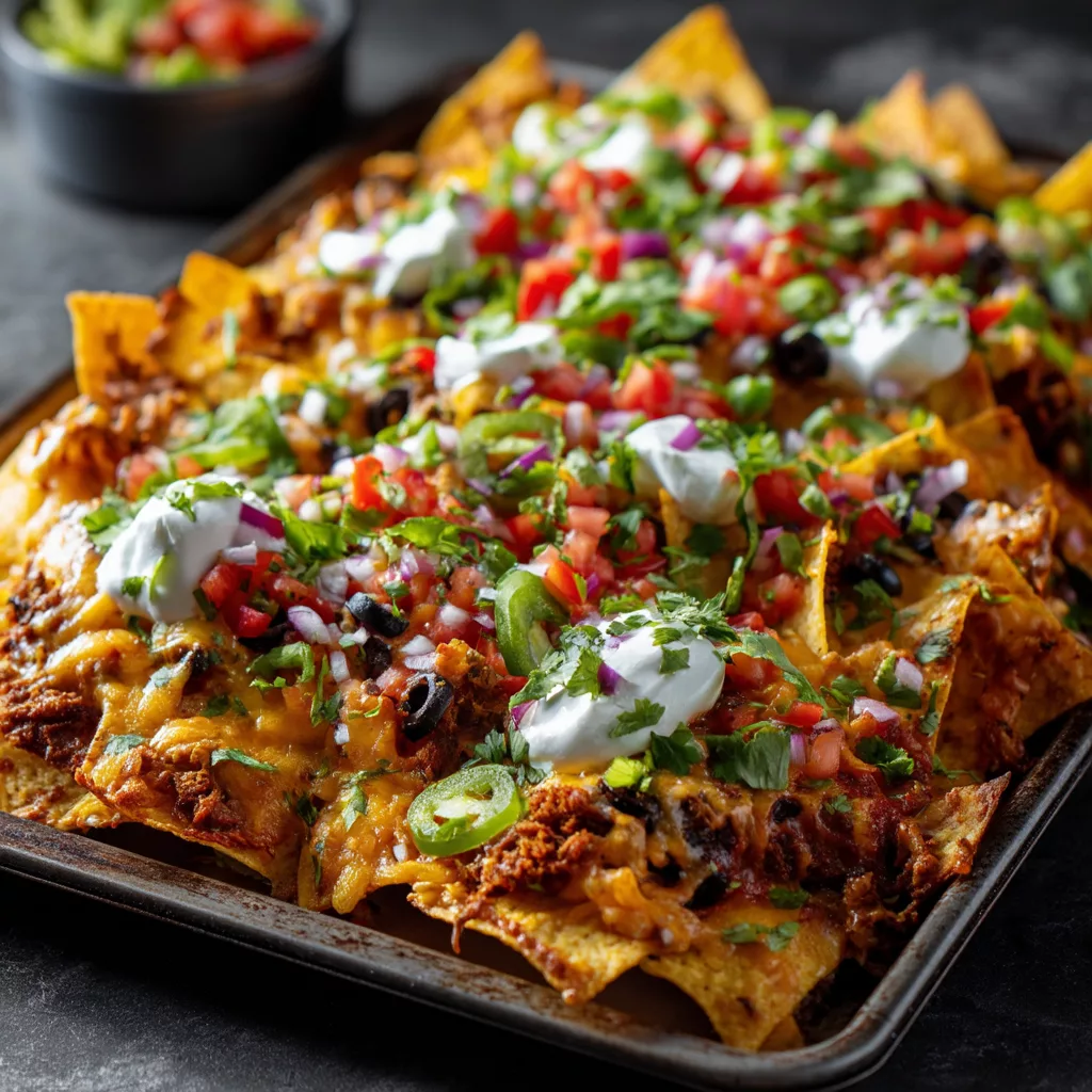 sheet pan nachos