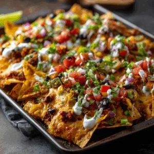 sheet pan nachos