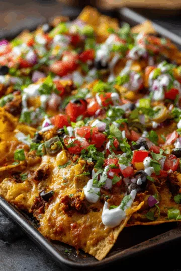 sheet pan nachos
