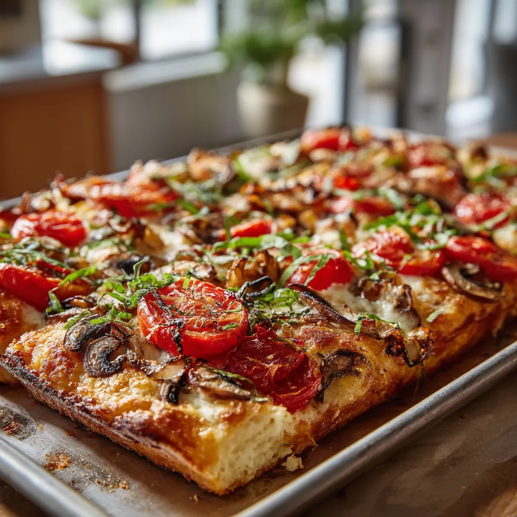 sheet pan pizza