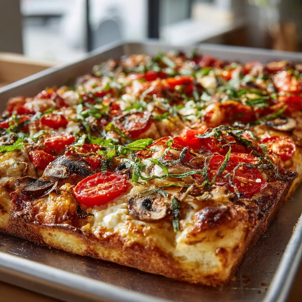 sheet pan pizza