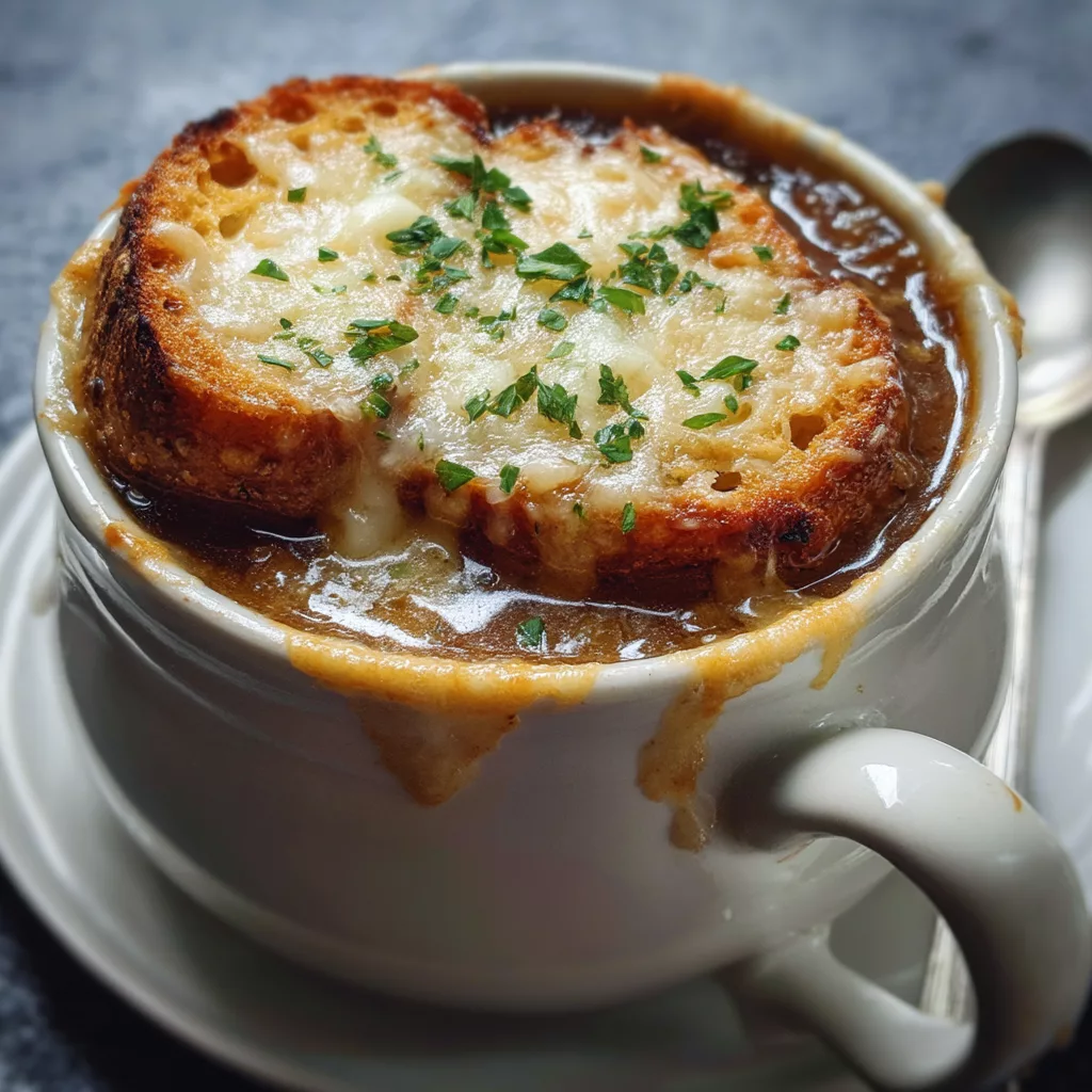 slow cooker french onion soup