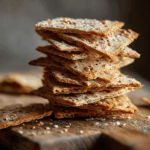 sourdough crackers