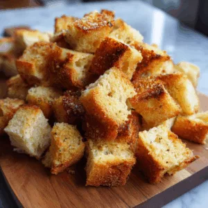 sourdough croutons