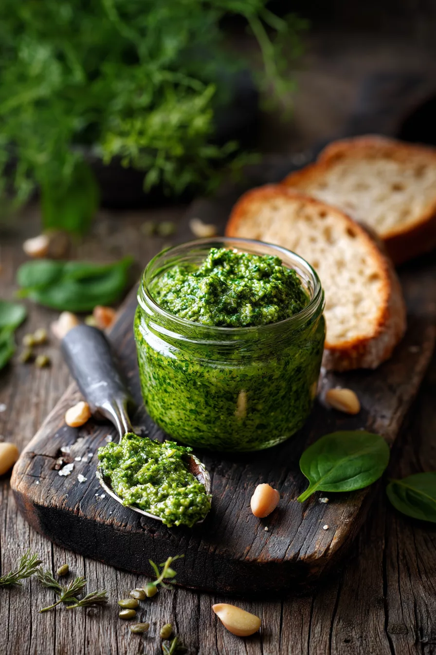 spinach pesto