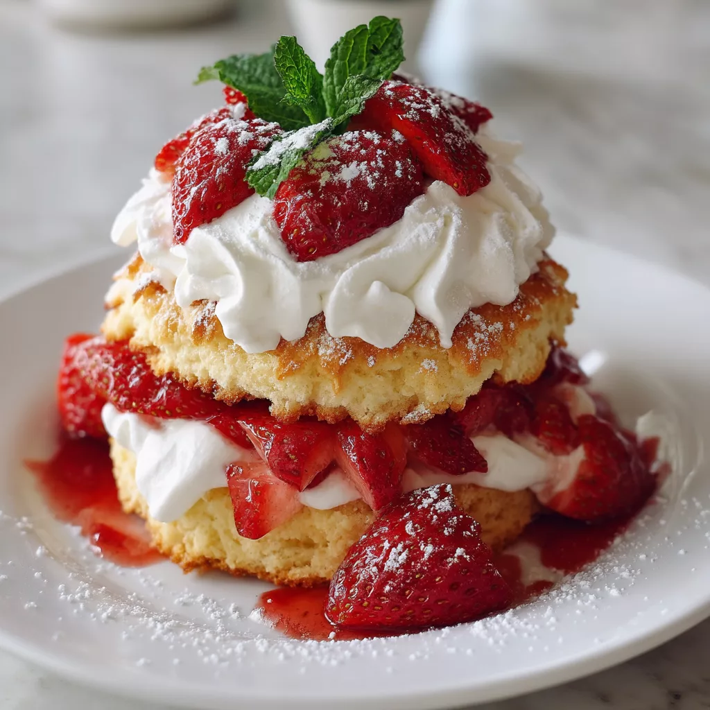 Delicious Strawberry Shortcake Recipe for Easy Summer Treats
