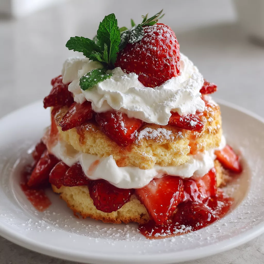 strawberry shortcake recipe