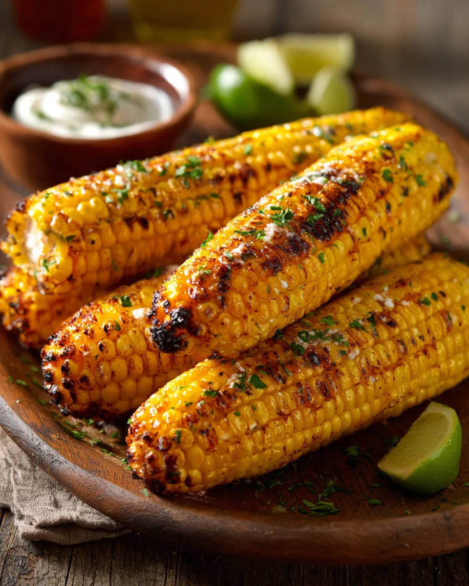 Air fryer corn on the cob