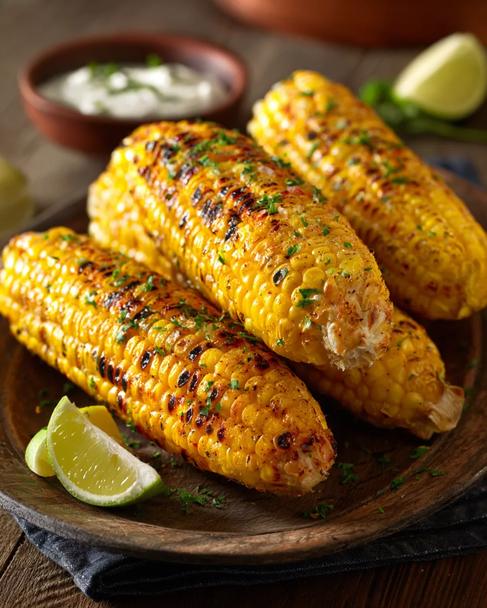 Air fryer corn on the cob
