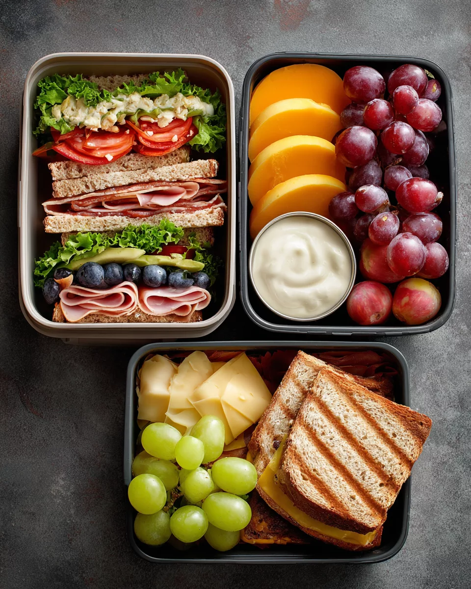 Back to school lunch ideas