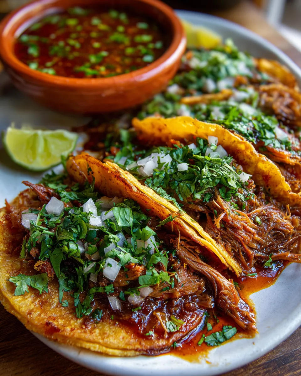 Birria tacos