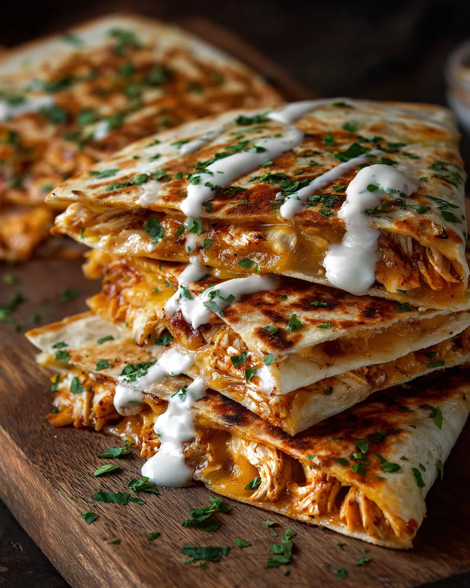 Chicken quesadillas
