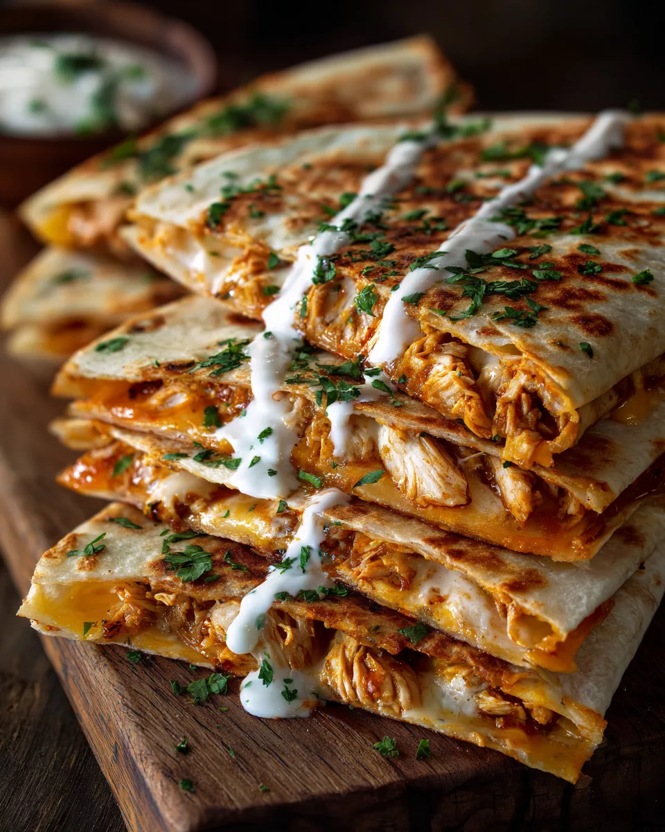 Chicken quesadillas
