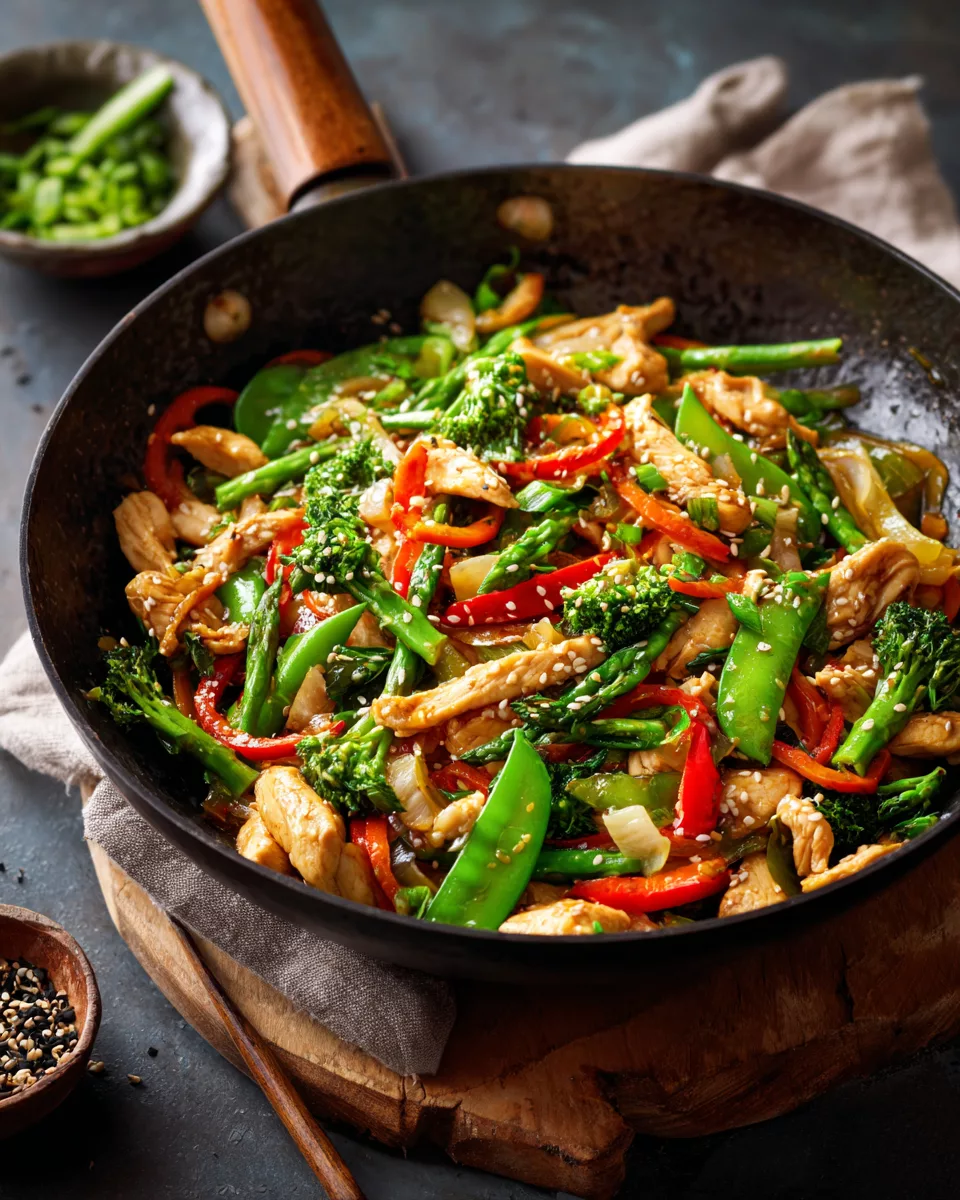 Chicken stir fry