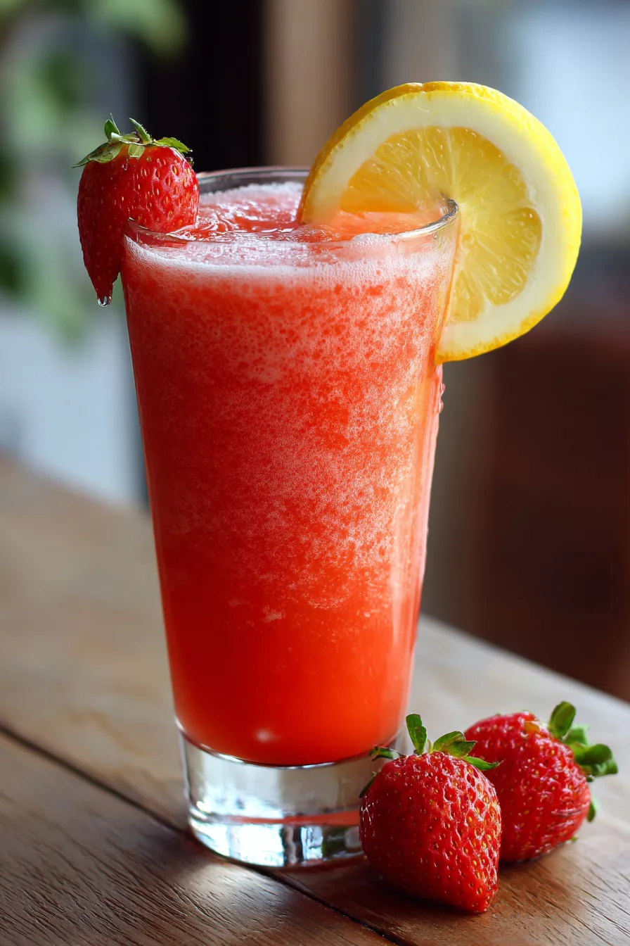 Frozen Strawberry Lemonade