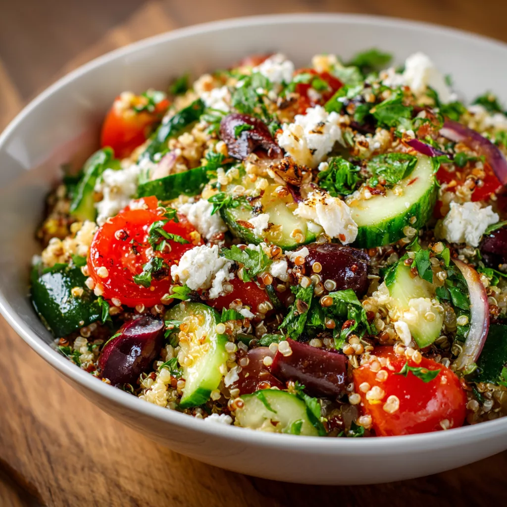 Mediterranean Quinoa Salad