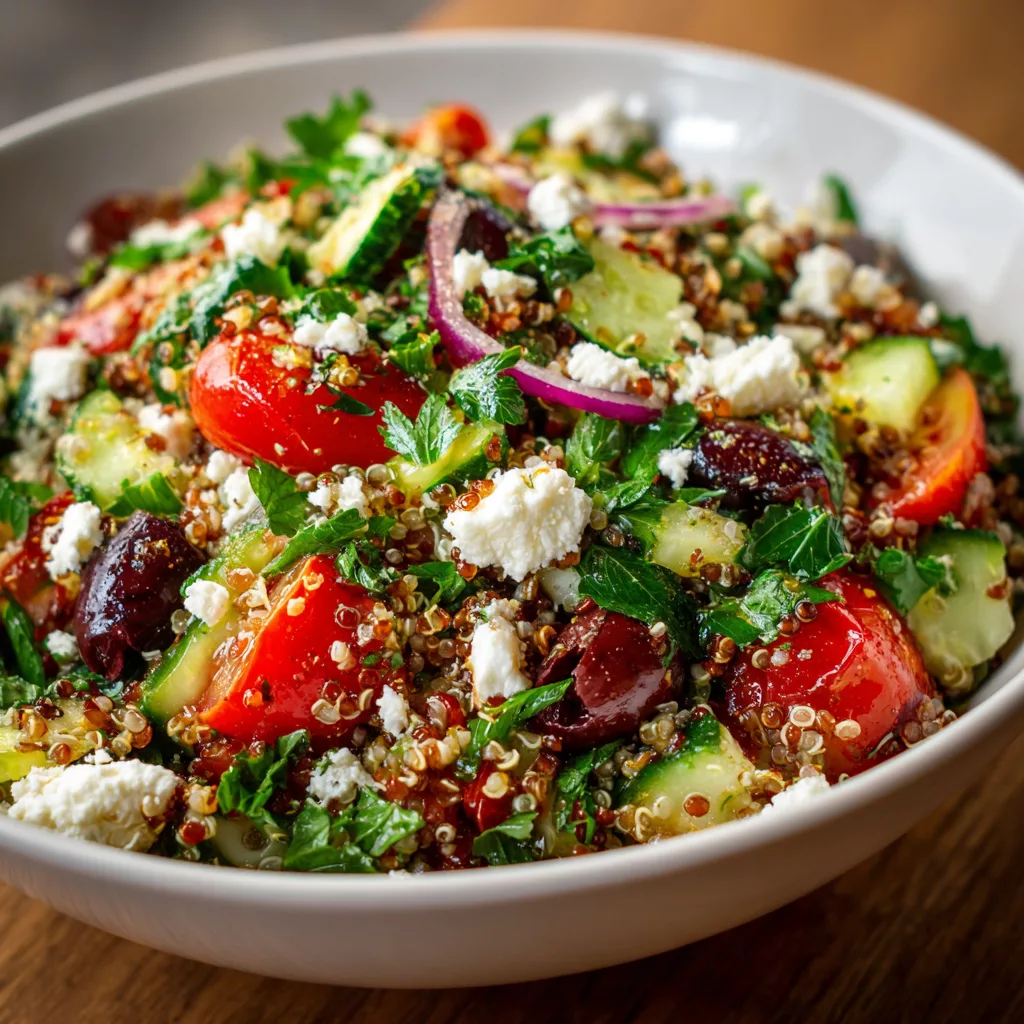 Mediterranean Quinoa Salad