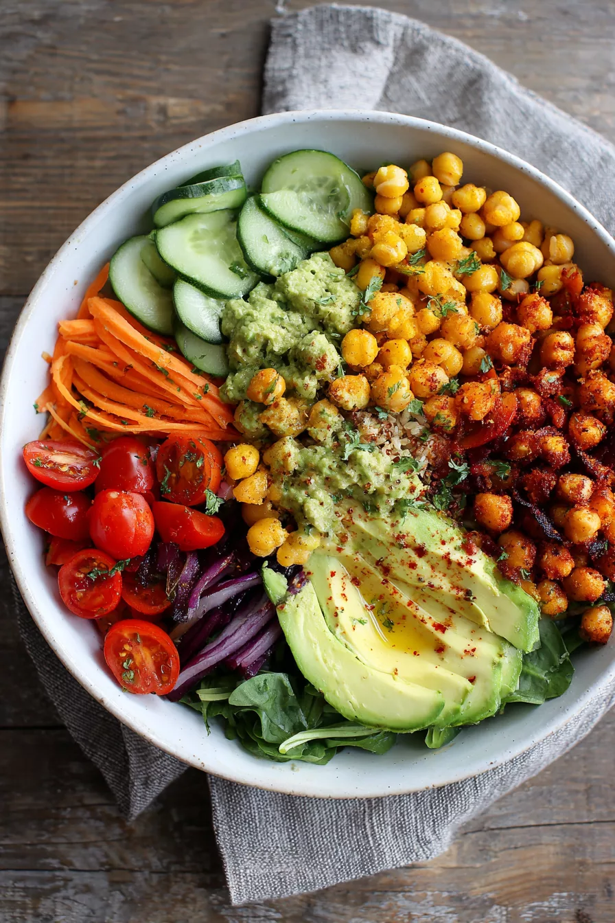 Vegan Chickpea Buddha Bowl