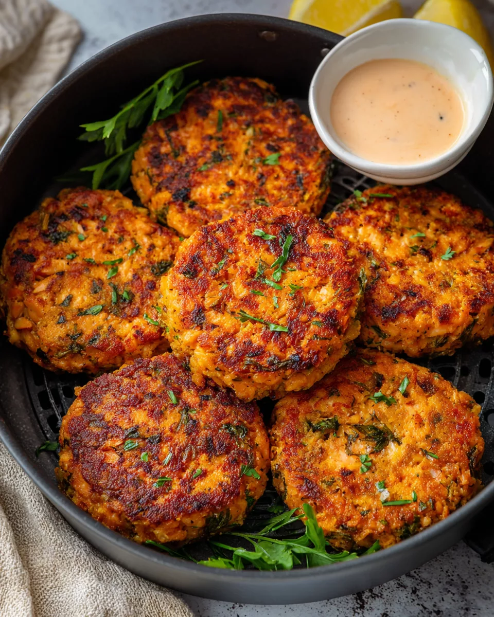 Air Fryer Salmon Patties