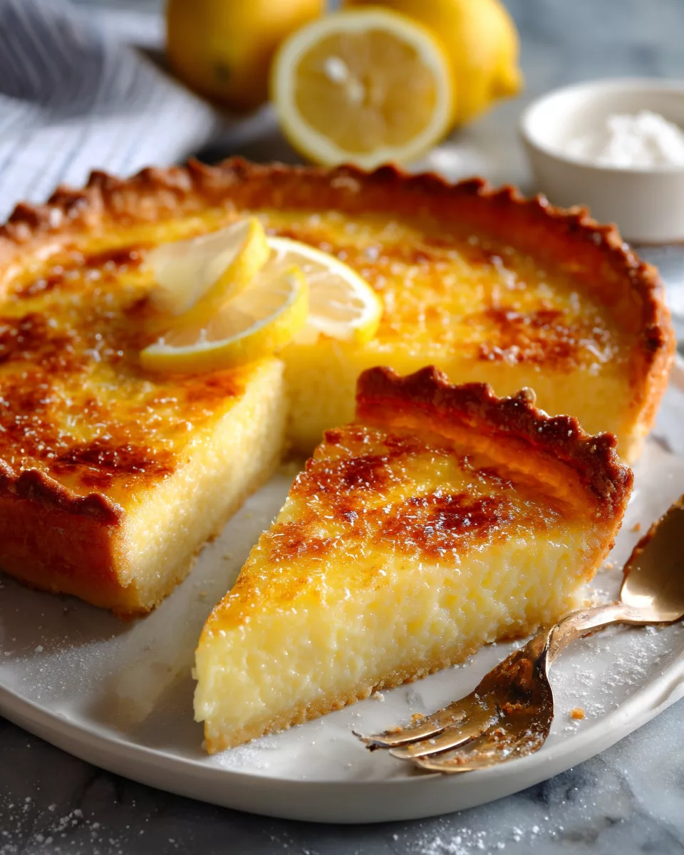 Baby Lemon Impossible Pie