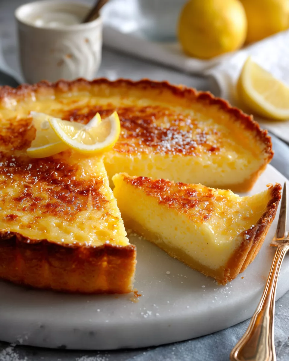 Baby Lemon Impossible Pie
