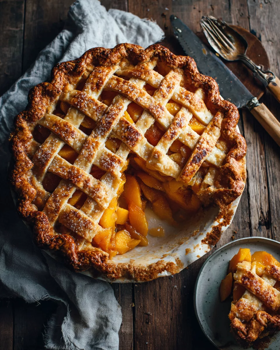 Best Peach Pie Recipe
