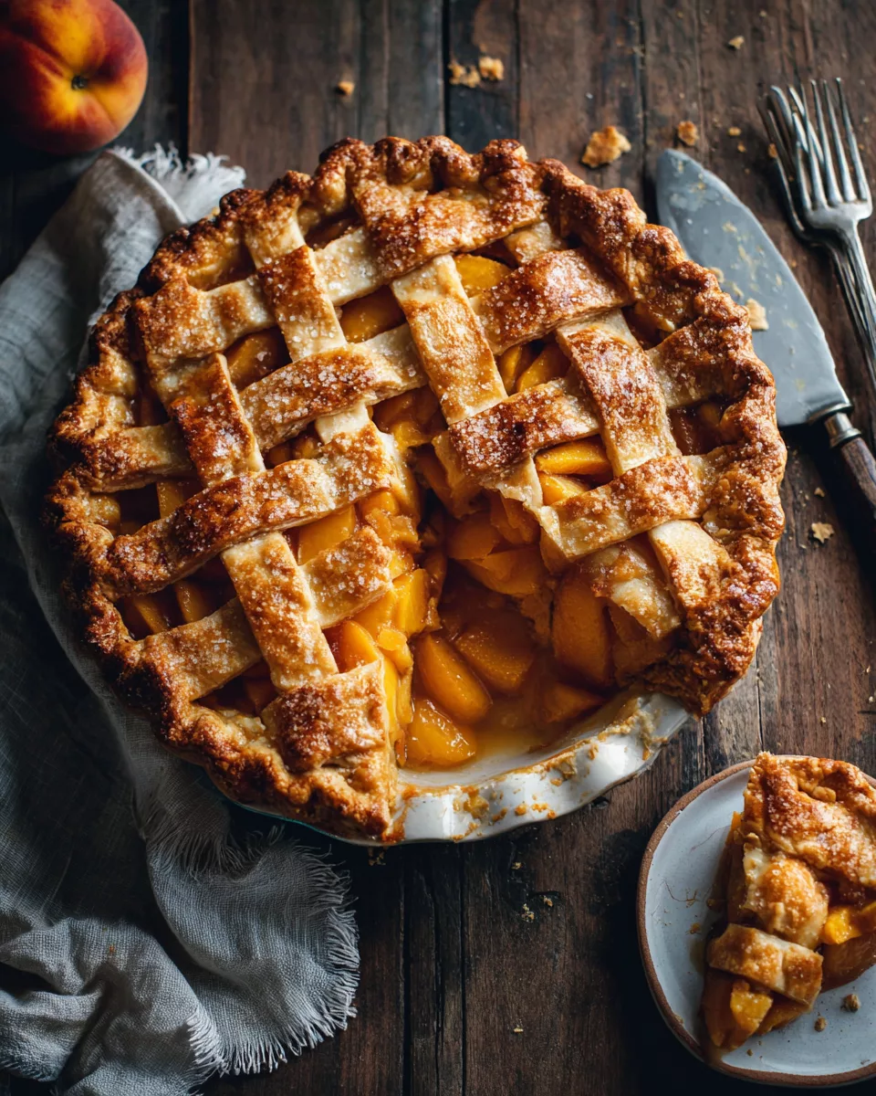 Best Peach Pie Recipe