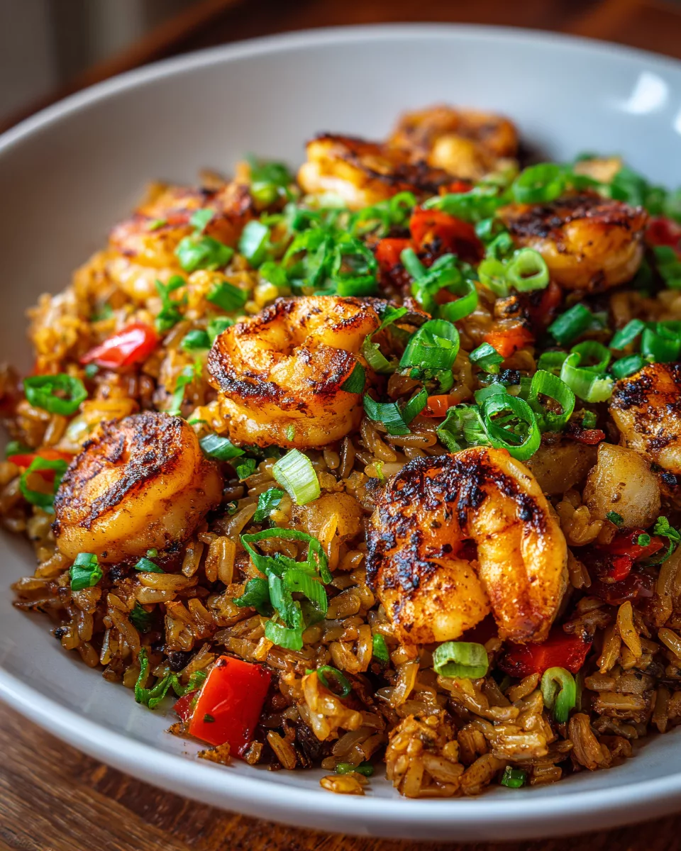Cajun Shrimp Fried Rice