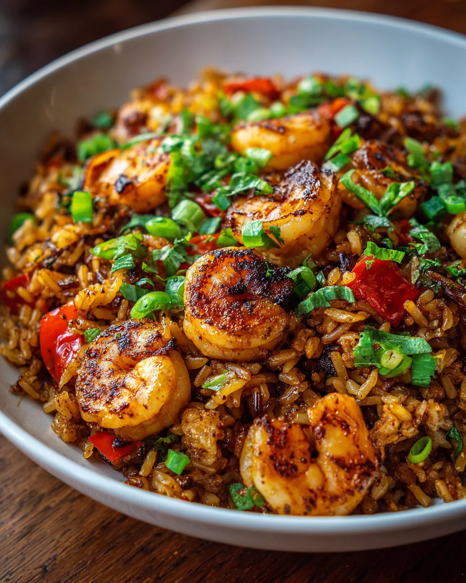 Cajun Shrimp Fried Rice