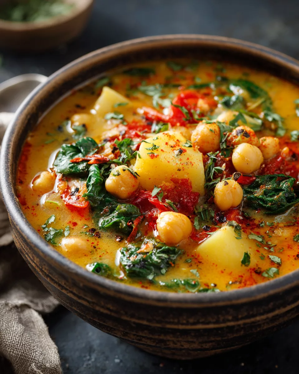 Chickpea Potato Soup