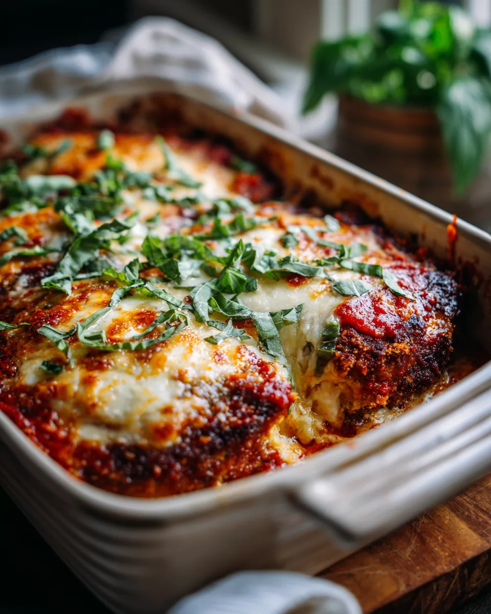 Classic Eggplant Parmesan