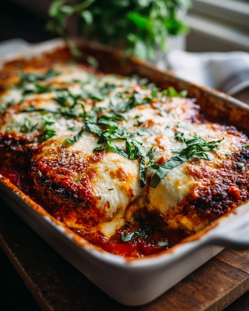Classic Eggplant Parmesan