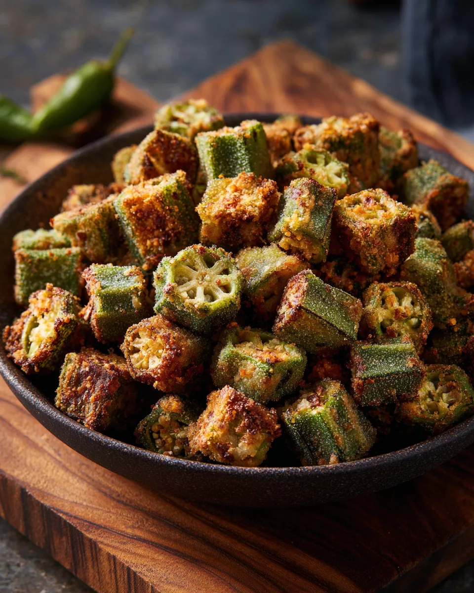 Crispy Fried Okra in Air Fryer