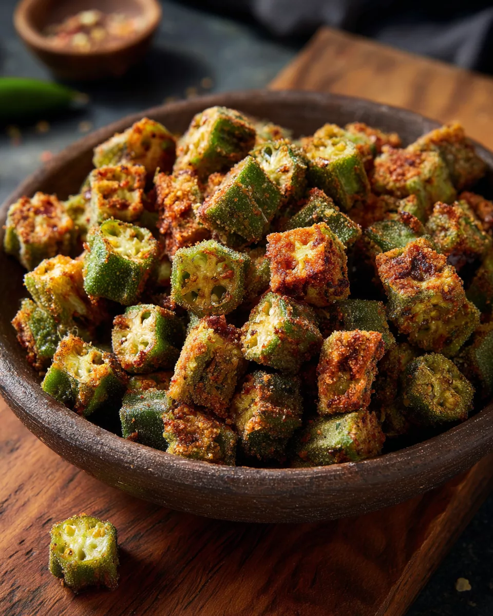 Crispy Fried Okra in Air Fryer