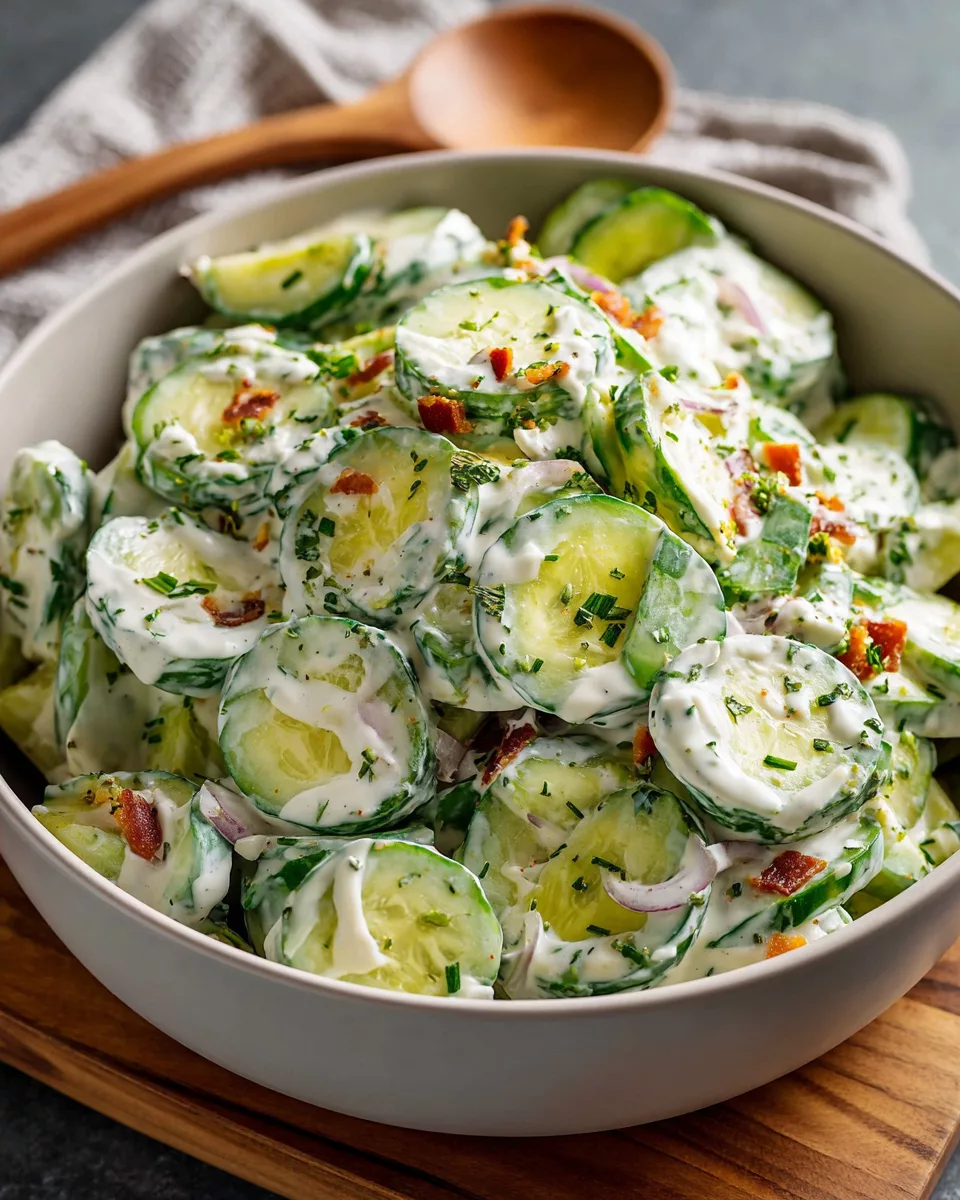 Cucumber Ranch Crack Salad