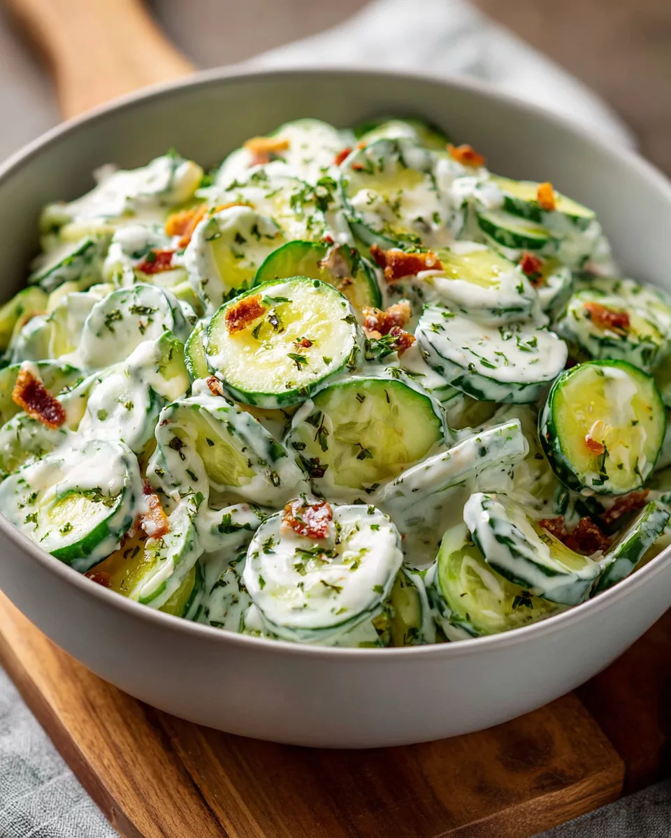 Cucumber Ranch Crack Salad