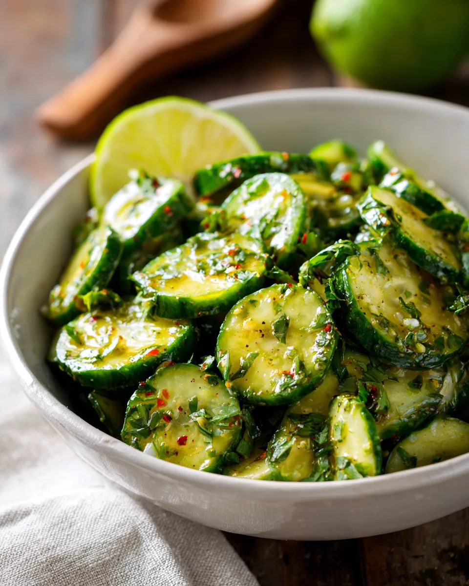 Easy Mexican Cucumber Recipe
