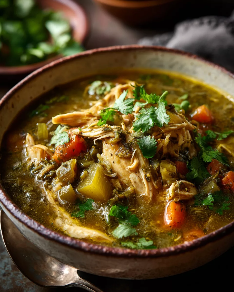 Green Chile Chicken Stew Recipe