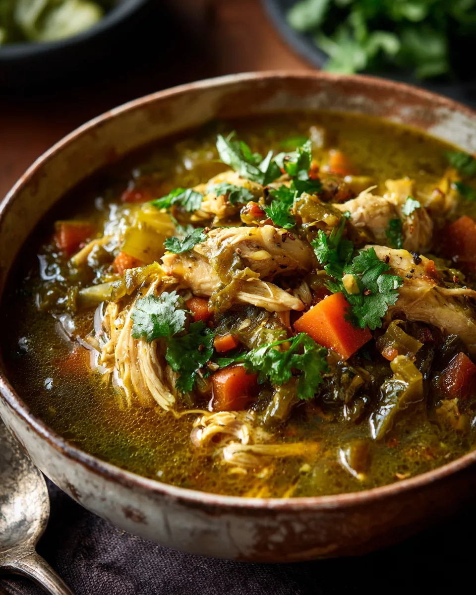 Green Chile Chicken Stew Recipe