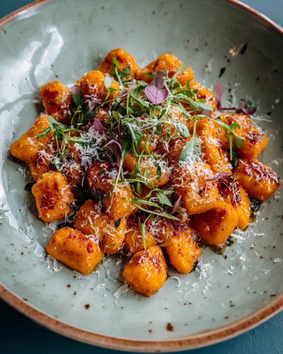 Homemade Sweet Potato Gnocchi