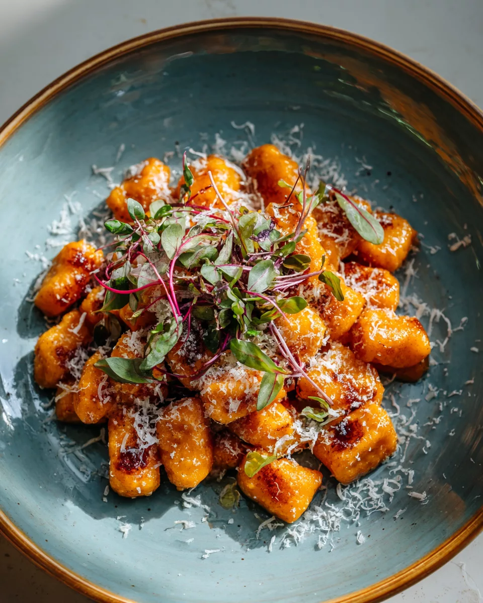 Homemade Sweet Potato Gnocchi