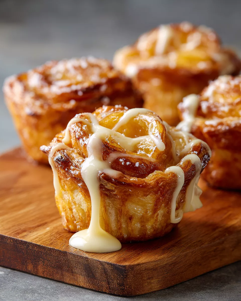 Irresistible Peach Pie Cruffins Recipe You Must Try