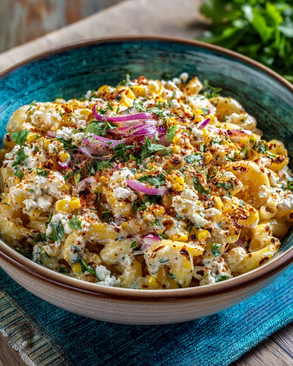 Mexican Street Corn Pasta Salad