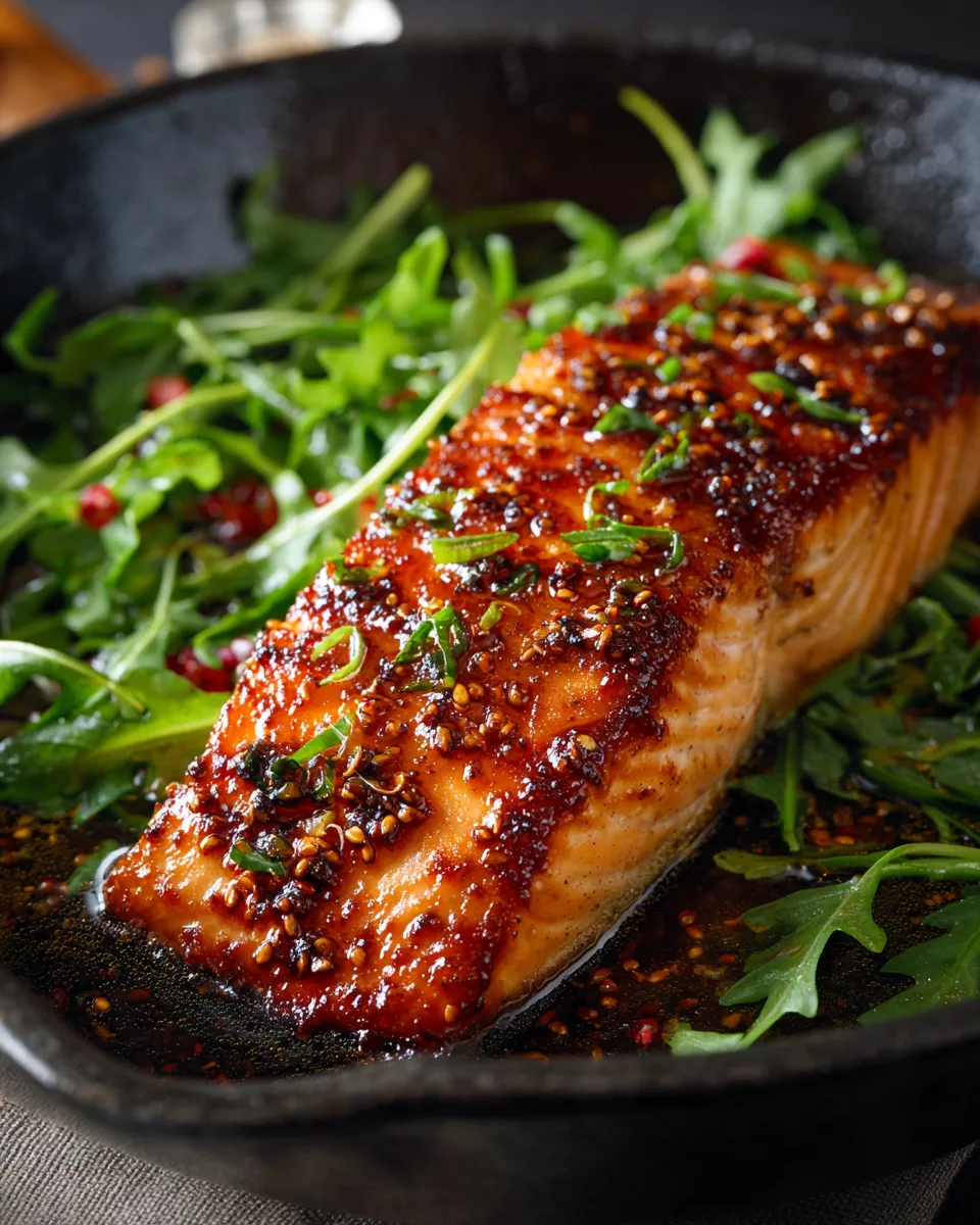 One-Pan Miso Honey Salmon