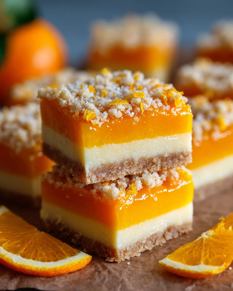 Orange Bars Recipe