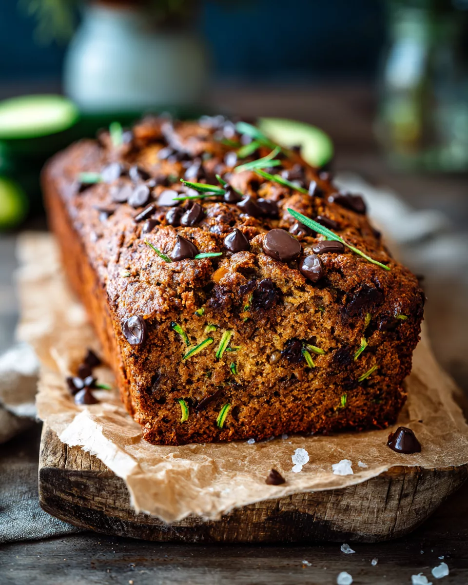 Pumpkin Zucchini Bread with Chocolate Chips