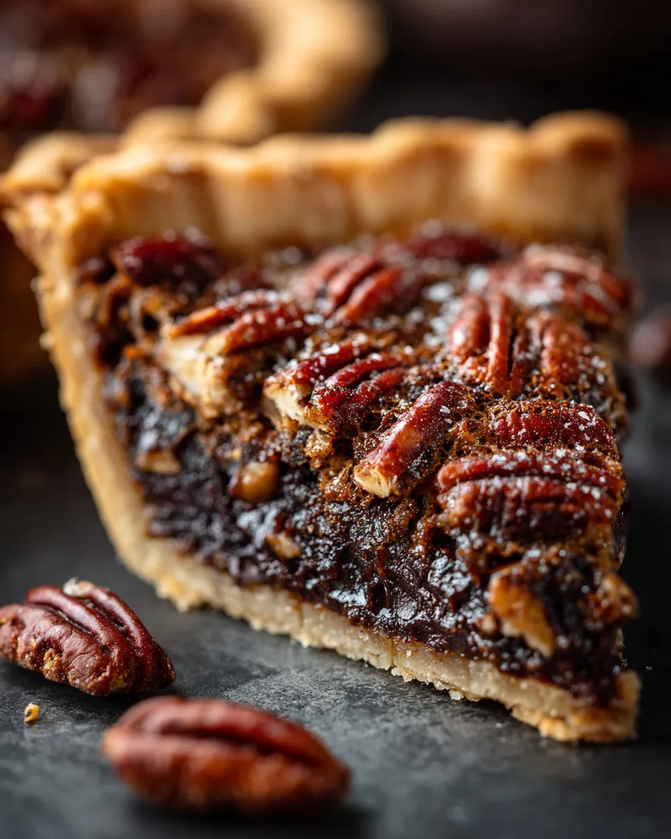Texas Chocolate Pecan Pie