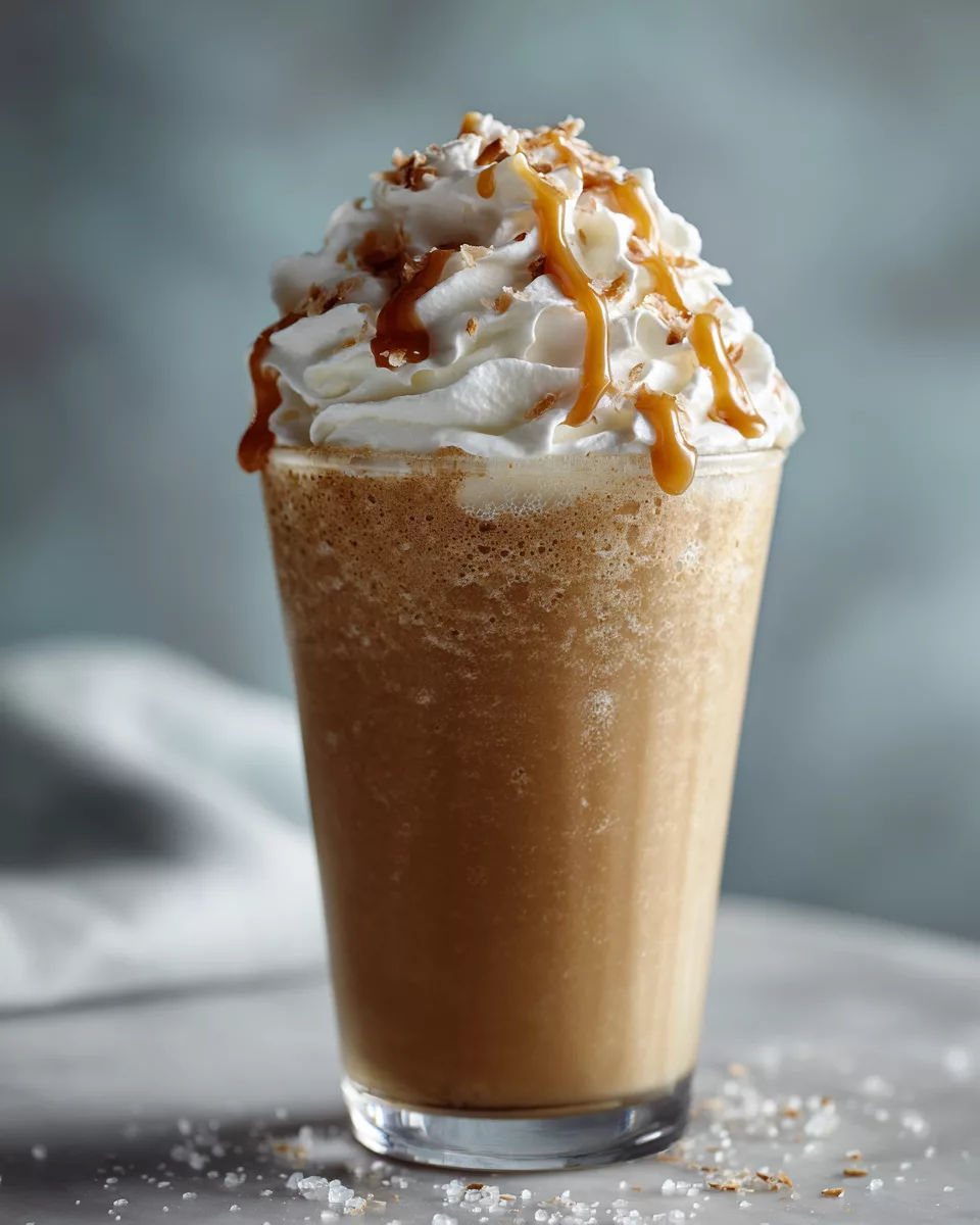 caramel frappe recipe