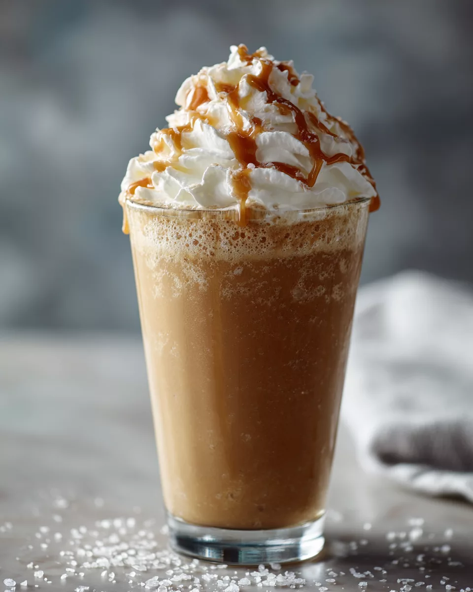 caramel frappe recipe